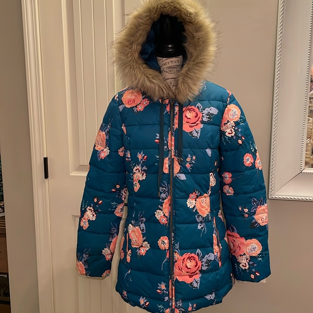 Women’s Matilda Jane Floral Puffer Coat